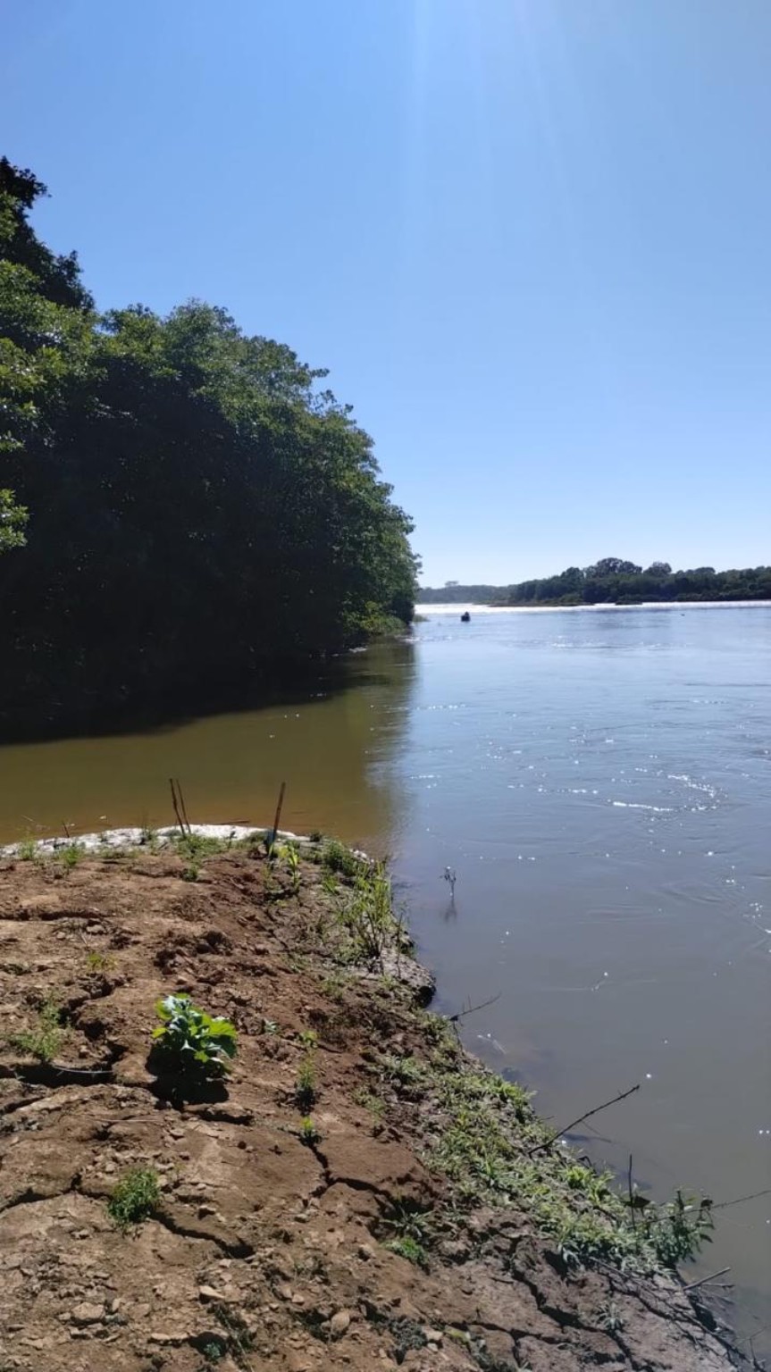 Vista da margem do Rio São Francisco
